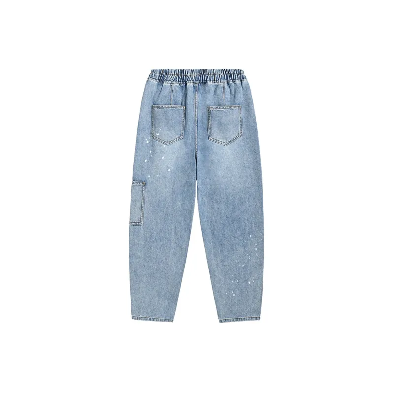 JRs Tapered Pants Jeans Unisex Light Blue-1