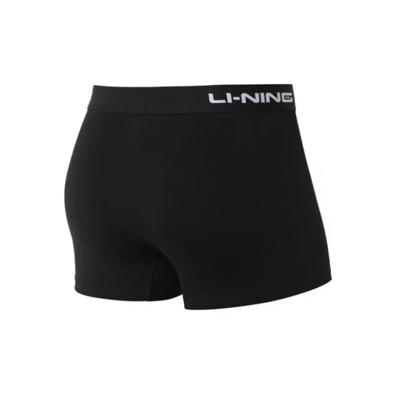LiNing Training Series Underpants Men's 4 Pack Black/Gray-4