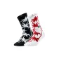 1 Set 2 Pack (Black/Red Green Mismatched)