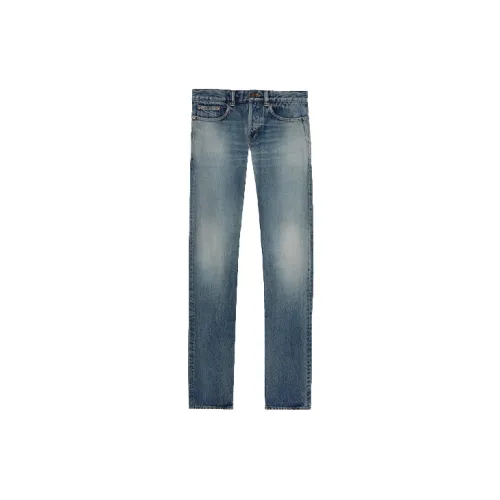 SAINT LAURENT Jeans Men Blue