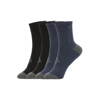 Columbia Mid Calf Socks Unisex 4 Pack