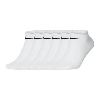 Nike Ankle Socks Unisex 6 Pack White