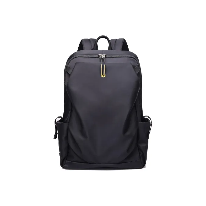 TANGCOOL Nylon Fabric Laptop Backpack Large Size Unisex Black-0