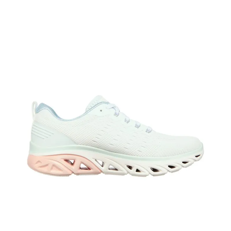 Skechers Glide step Sport Casual Shoes Women's Low Top White/Pink-1