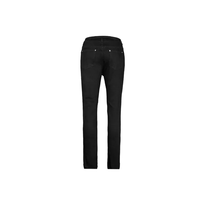 YLDP Straight Jeans Unisex Black-1