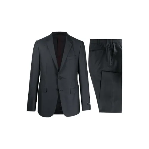 Ermenegildo Zegna Business Suits Men Dark Blue