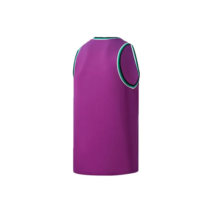 LiNing Sports Basketball Collection Casual Sportswear Men's Hyacinth Purple-3