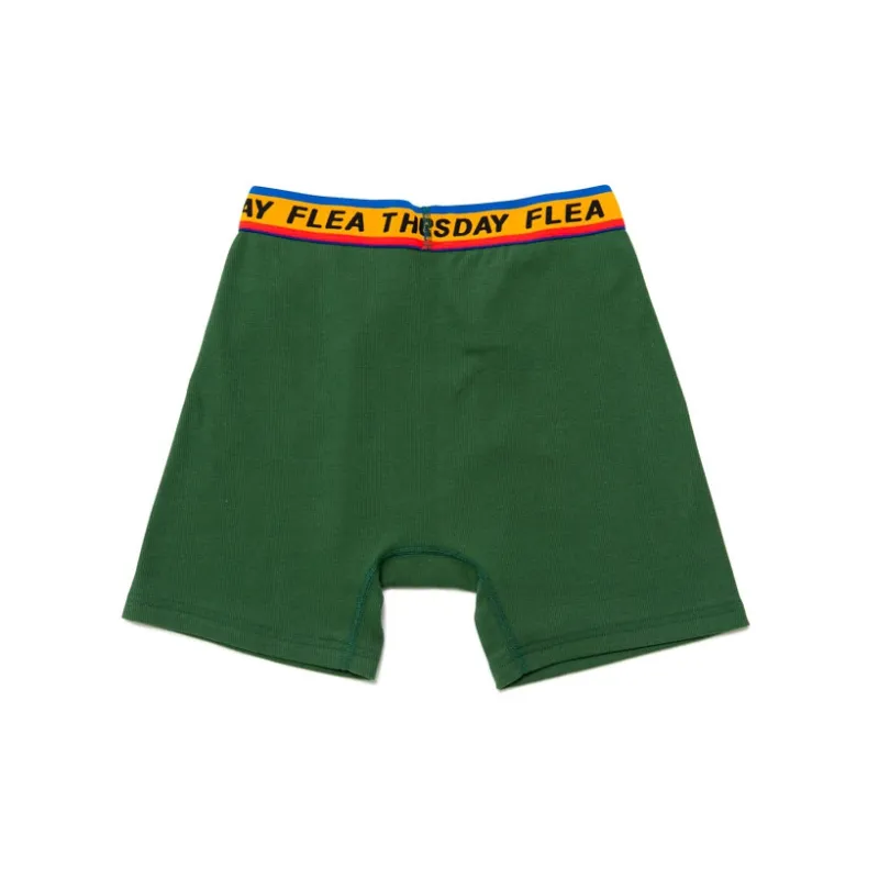 Cactus Plant Flea Market Wednesday Flea Boxer Brief Green-1