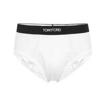 TOM FORD Logo Waistband Stretched Briefs