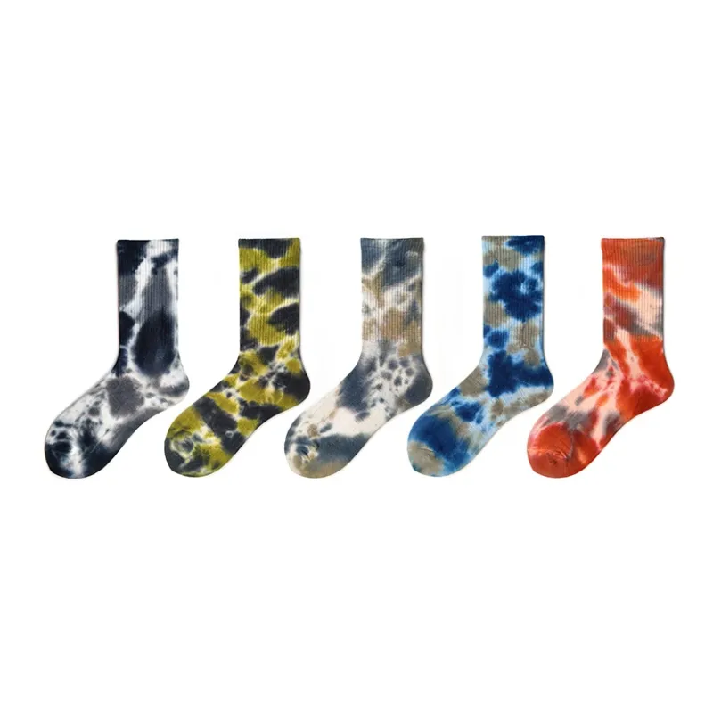 YIWUSE Moisture Wicking Home Sports Stocking Spring Summer Fall And Winter Men's 5 Pack Elegant Green-1