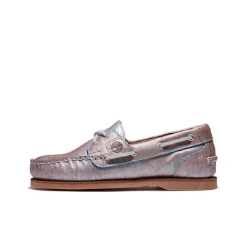Timberland EK+ Classic Anti-Slip Wear-Resistant Low-Top Skateboard Shoes Women's Dark Reddish Purple