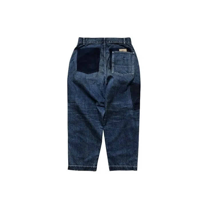 MADNESS Baggy Pants Jeans Men's Blue-1