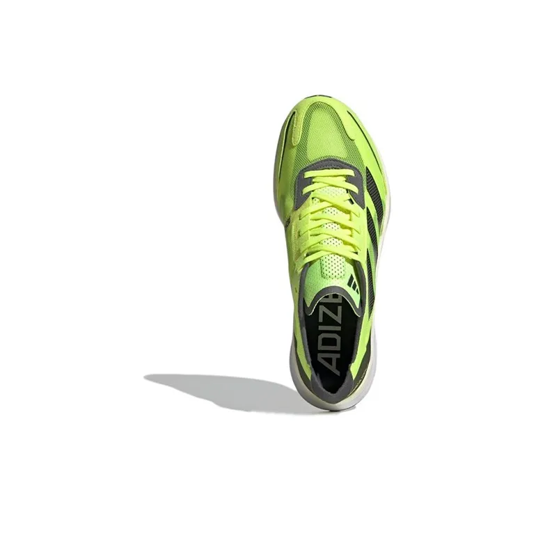 Adidas Adizero Boston 11 Running Shoes Men Low Top Green-3