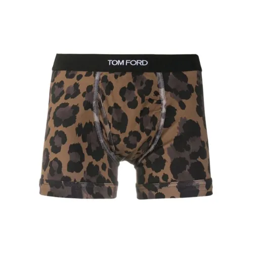 TOM FORD Leopard Print Boxer Shorts