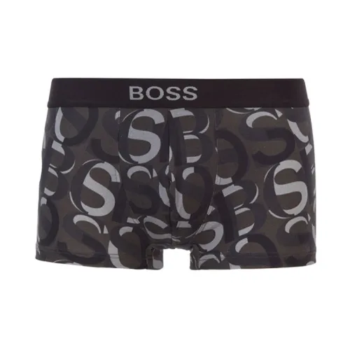 HUGO BOSS Men's SS21 Boxer Briefs 1 Pack Black