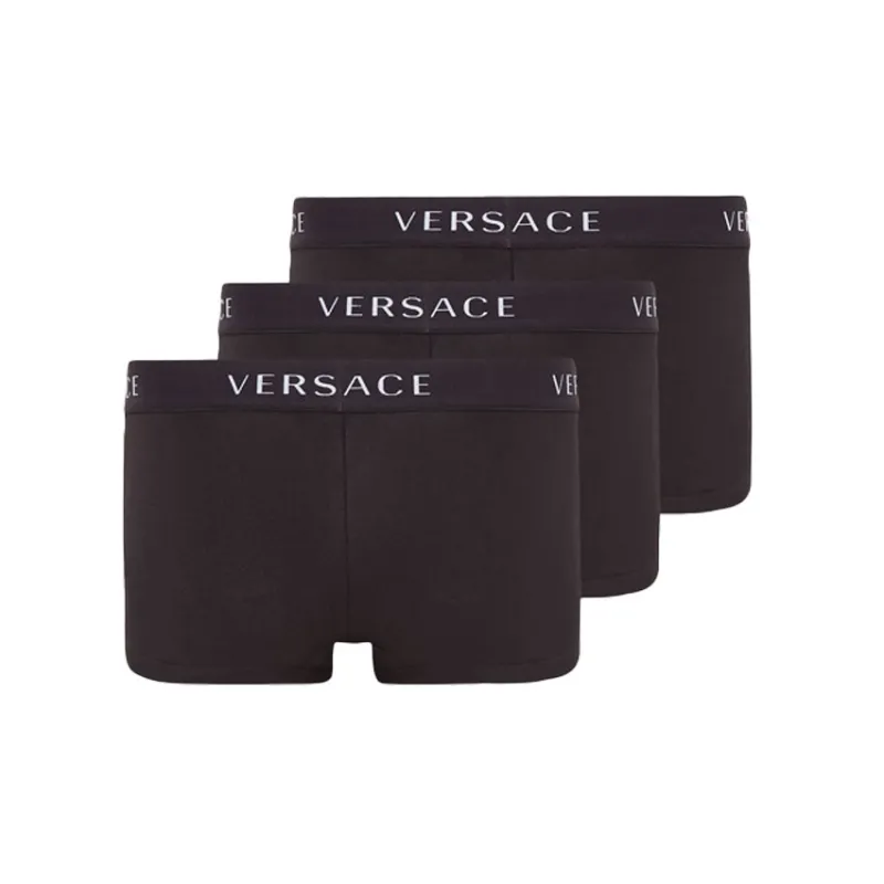 VERSACE VERSACE Boxer Shorts Men's 3 Pack Black-1