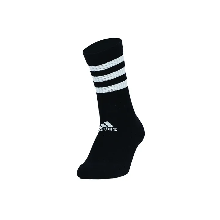 Adidas Knee-High Socks Unisex Black White Gray-3