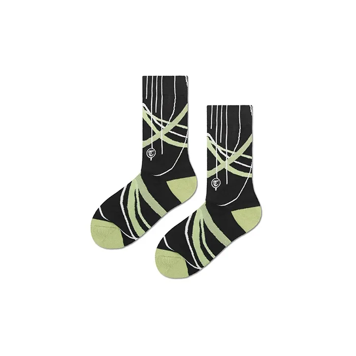 TOOCI Unisex Mid Calf Socks-3
