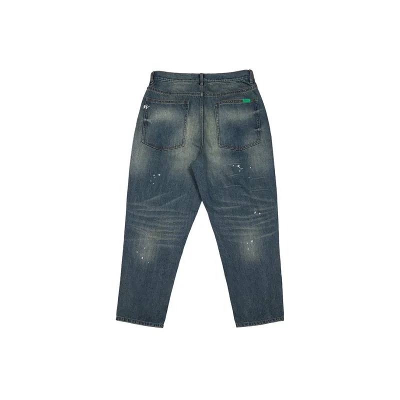 JRs Tapered Pants Jeans Unisex Denim Blue-1