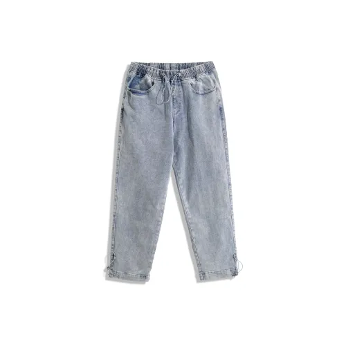 BD.POWER UP+ Jeans Unisex Washed Blue