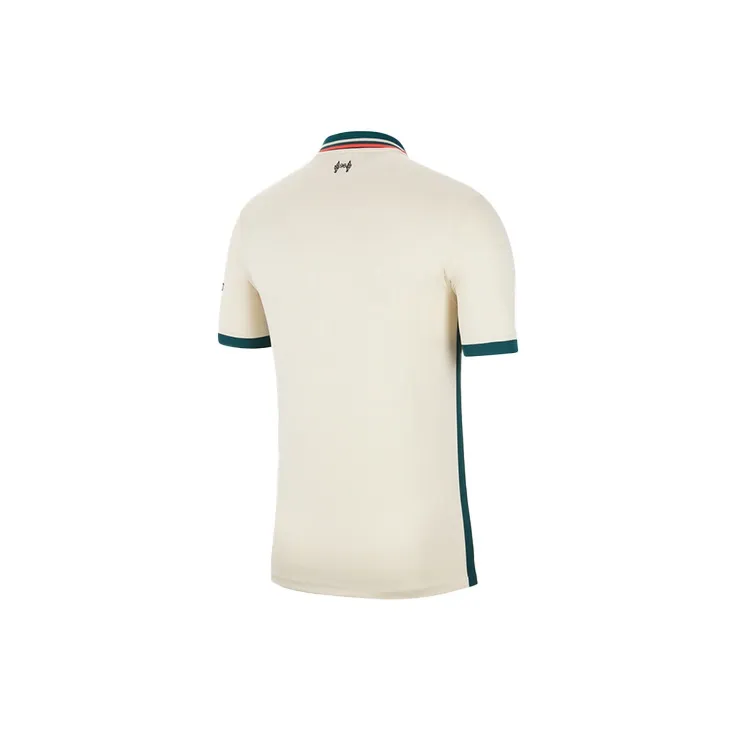 Nike Liverpool FC 2021/22 Dri-Fit Stadium Away SS Jersey Pale Ivory-1
