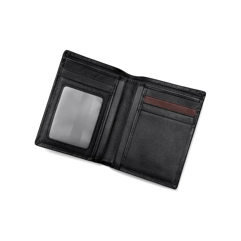 Ace Paul Cow Leather Wallet Men's Black-11