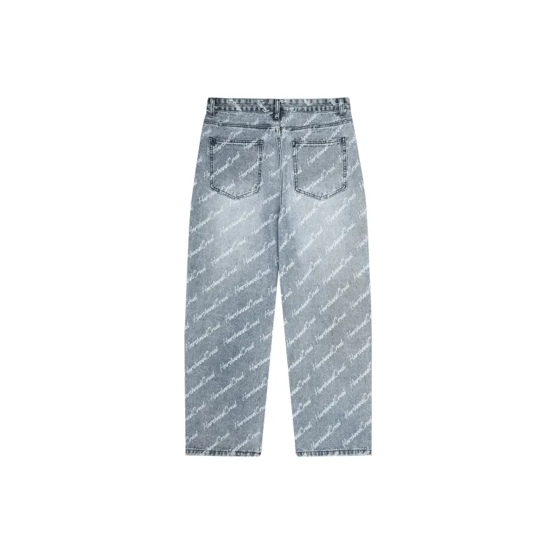 HARSH AND CRUEL Jeans Unisex-5