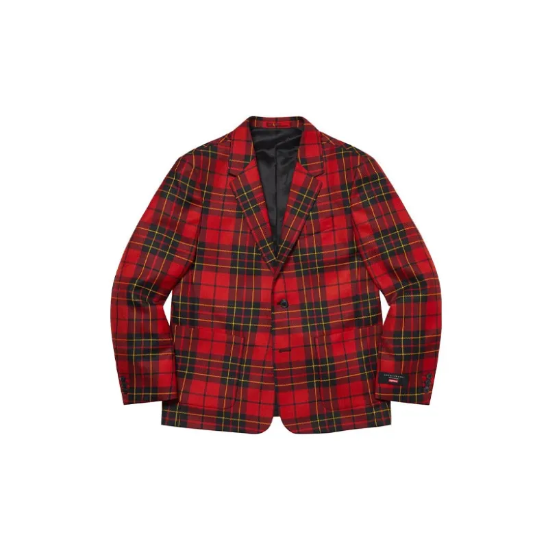 Supreme Tartan Wool Suit-6