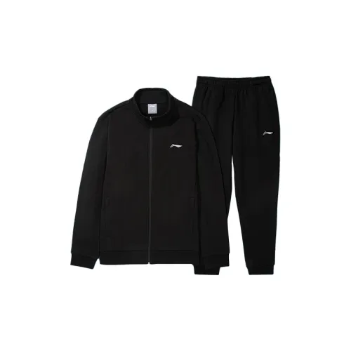 LiNing Men’s Running Suit Black