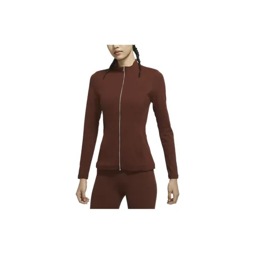 Nike Dri-Fit Jackets Women's Oxford Brown