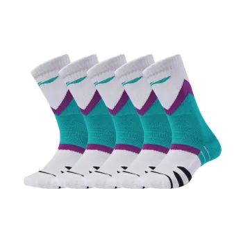 LiNing Odor Resistant Stocking Spring Summer Fall And Winter Men's Combo Set White Green Multicolor