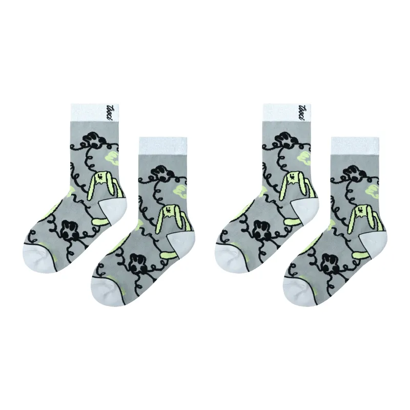 TOOCI Unisex Mid Calf Socks-0