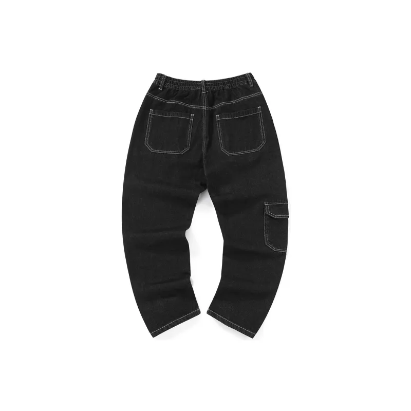 BIRDTALK Jeans Unisex Black-1