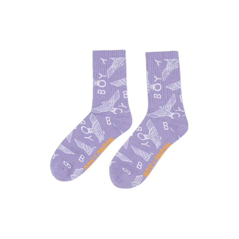 Boy London Unisex Knee-high Socks-1