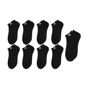 Champion Unisex Sports Socks 9 Packs Black