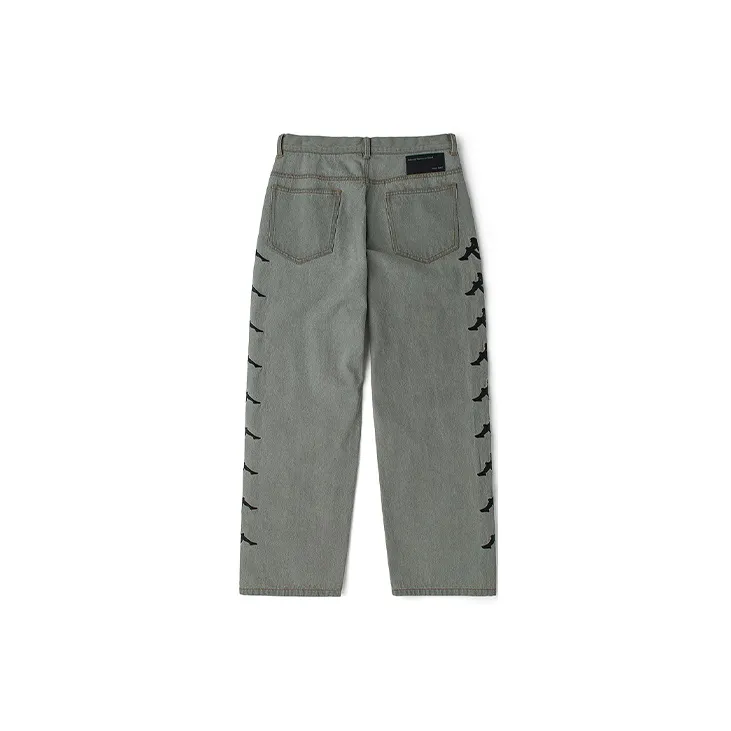 Kappa Jeans Unisex Reinforced Steel Gray-1