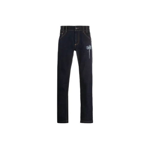 PALM ANGELS Jeans Men Blue