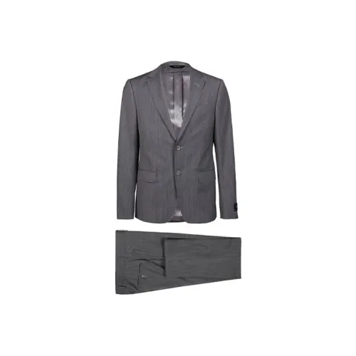 Zzegna Business Suits Men Gray