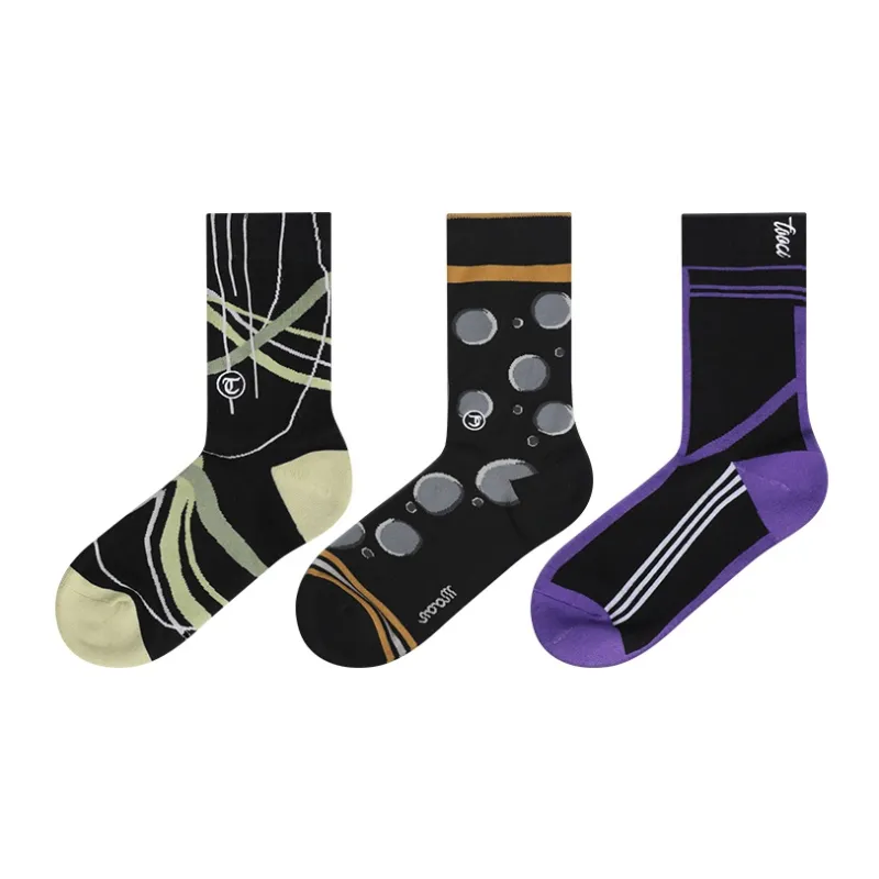 TOOCI Unisex Mid Calf Socks-11