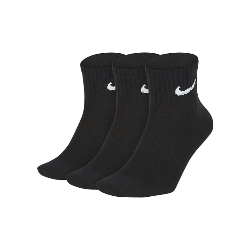 Nike Ankle Socks Unisex Combo Set Black-3