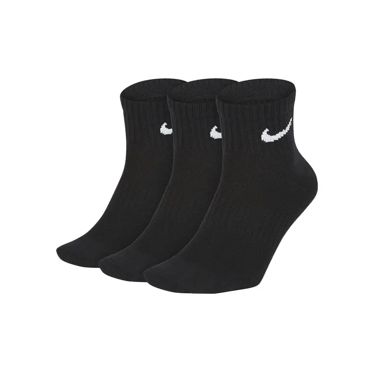 Nike Ankle Socks Unisex Combo Set Black-4