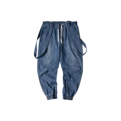 N-MAX Overalls Men Blue