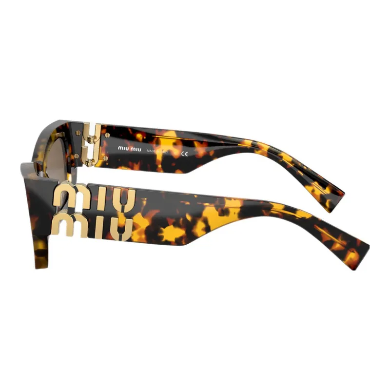 MIU MIU Tortoiseshell Rectangle frame Sunglasses-2