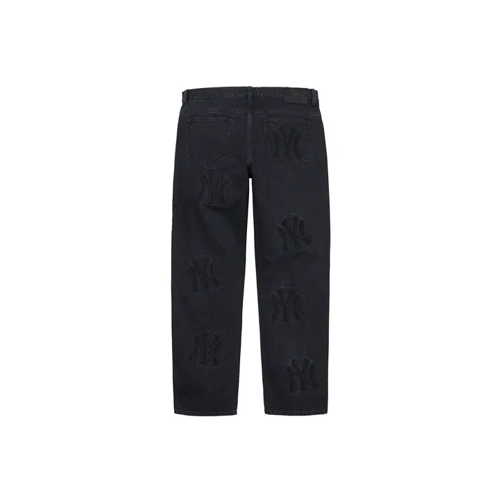 Supreme X New York Yankees Regular Jean-1