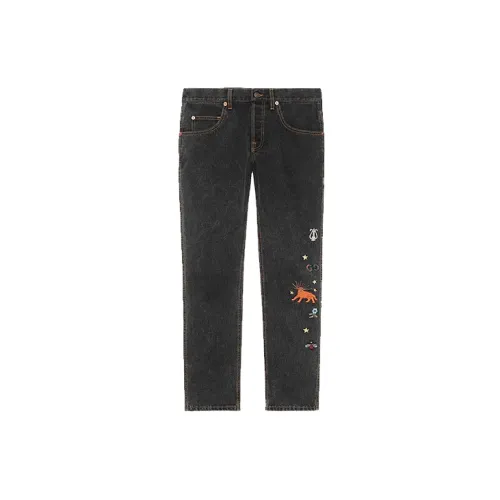 GUCCI Jeans Men Black