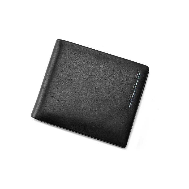 Ace Paul Cow Leather Wallet Men's Black-5