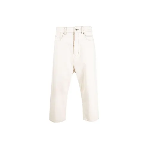 Rick Owens DRKSHDW Jeans Men White