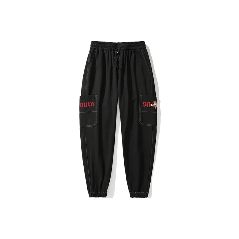 SANSYAS Jogger Jeans Unisex Black-1