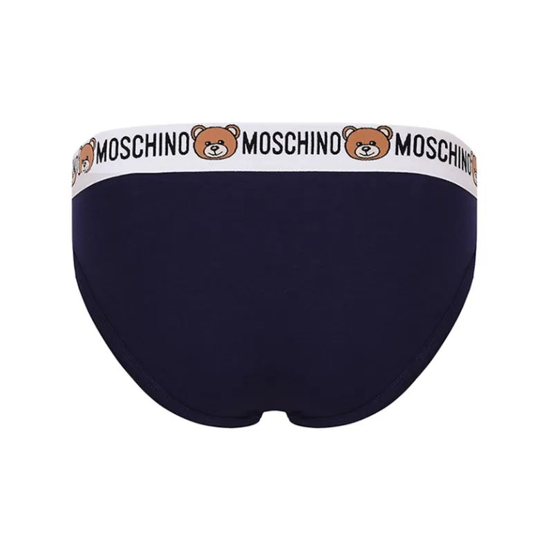 MOSCHINO Teddy Bear Logo Waistband Pack Of Two Briefs-1