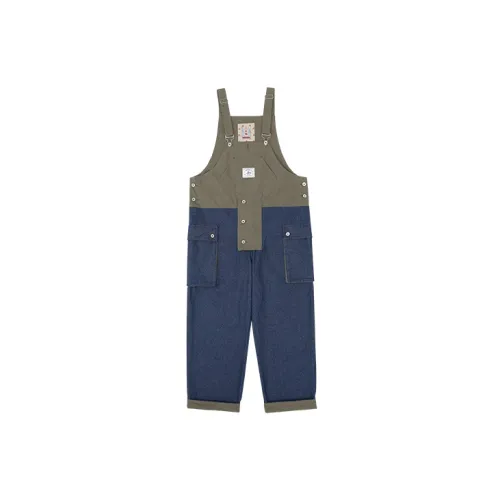 PROS BY CH Overalls Unisex Army Green